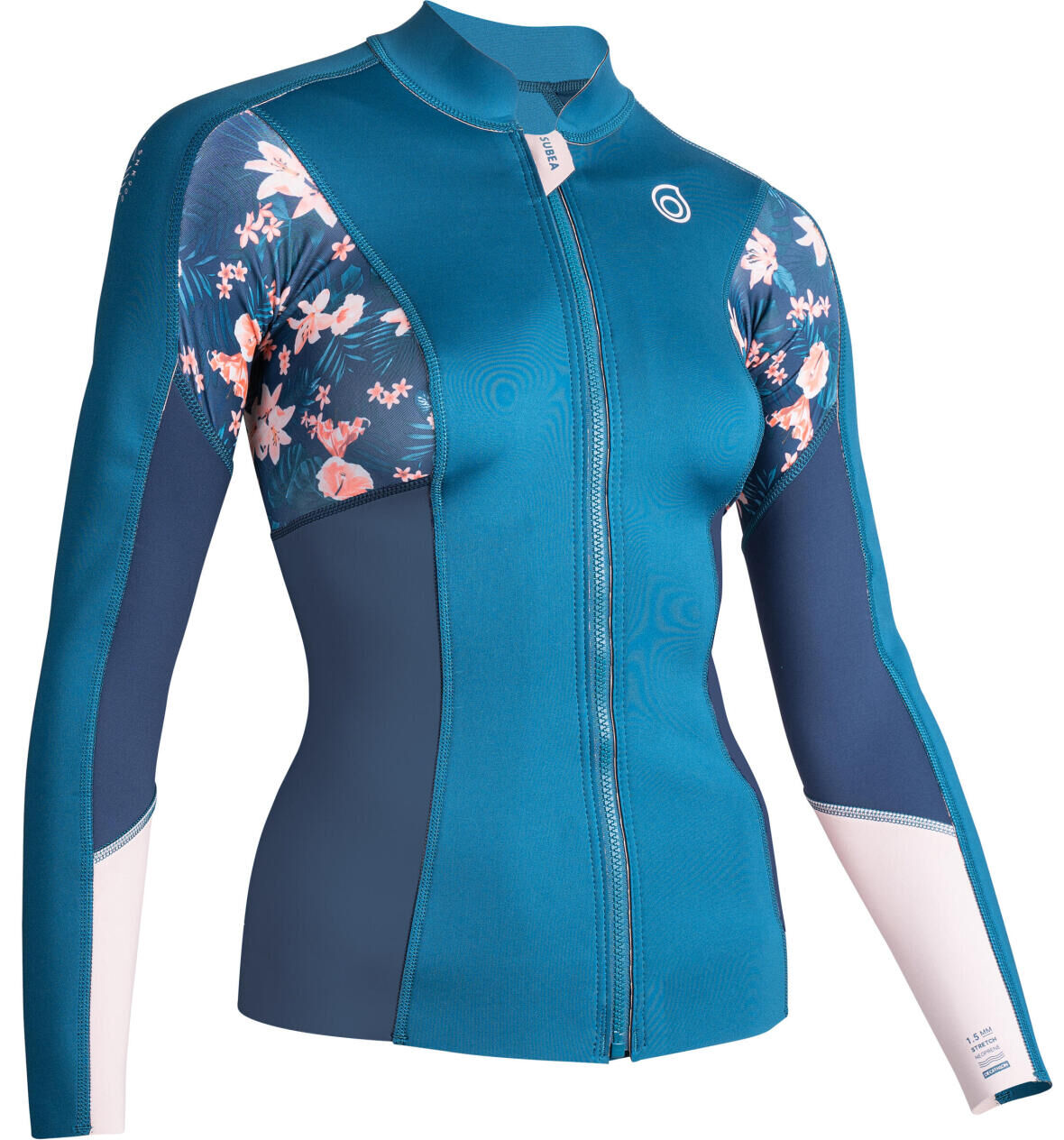 TOP THERMIQUE NÉOPRÈNE 900 MANCHES LONGUES FEMME BLEU