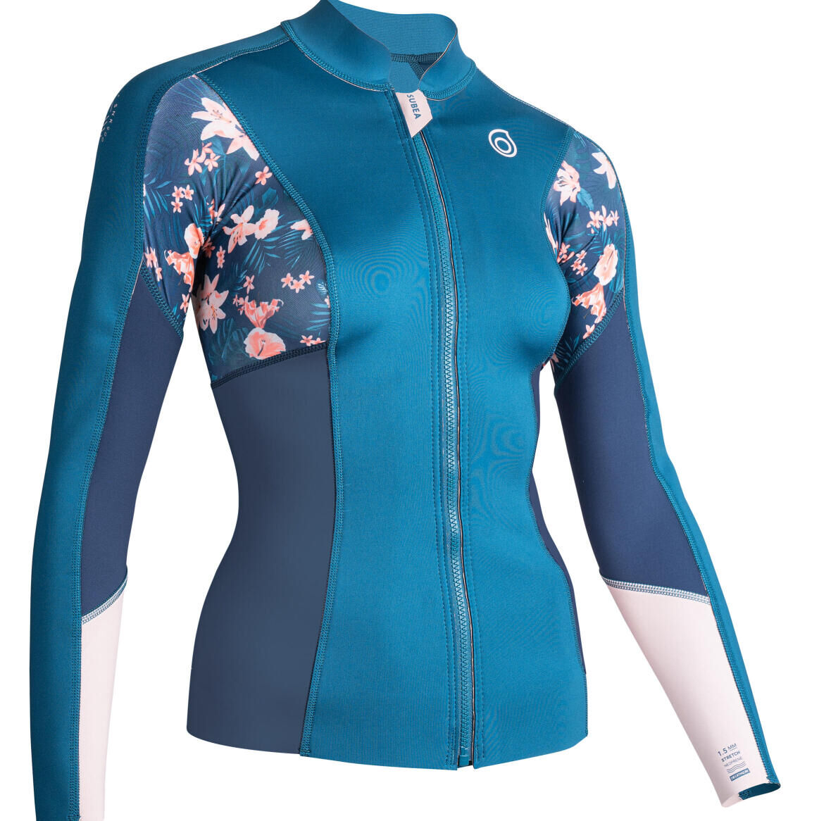 TOP THERMIQUE NÉOPRÈNE 900 MANCHES LONGUES FEMME BLEU