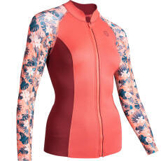 TOP THERMIQUE NÉOPRENE 500 MANCHES LONGUES FEMME ROSE TOP THERMIQUE NÉOPRENE 500 MANCHES LONGUES FEMME ROSE