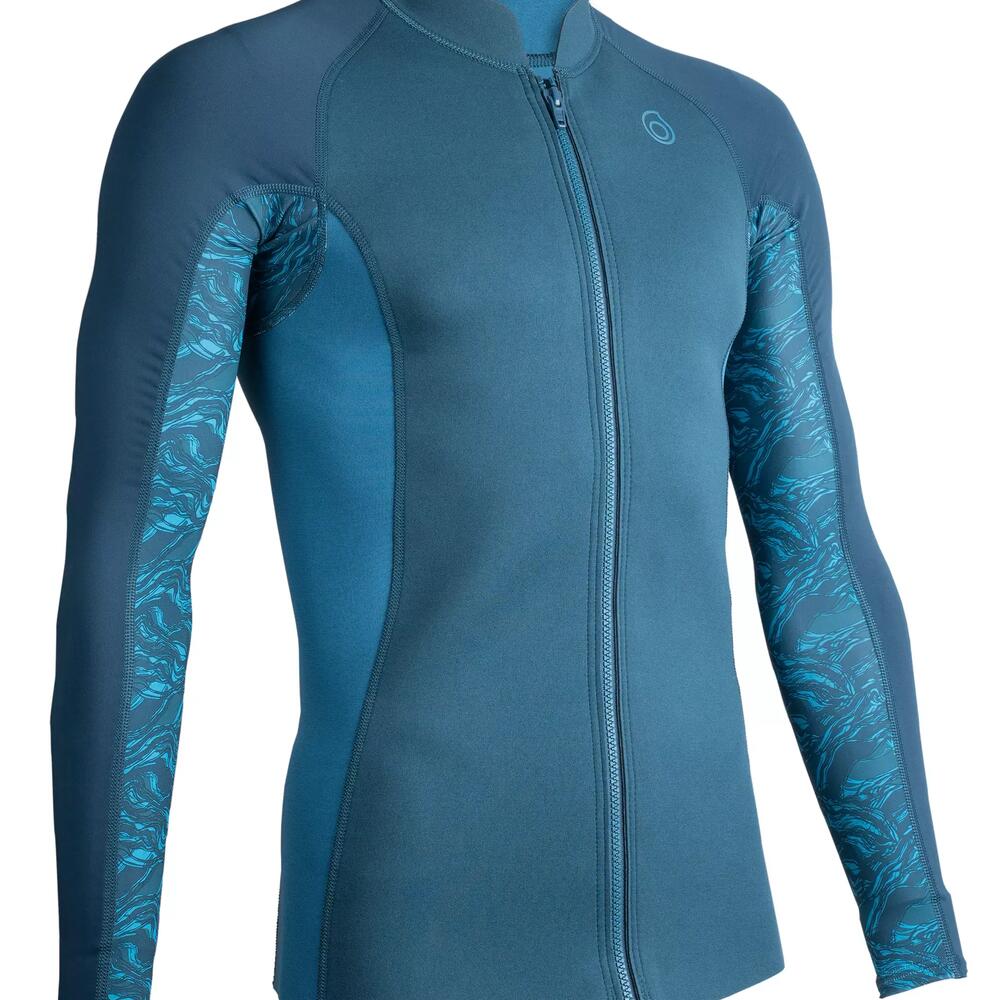 TOP THERMIQUE NÉOPRÈNE 500 MANCHES LONGUES HOMME NAVY
