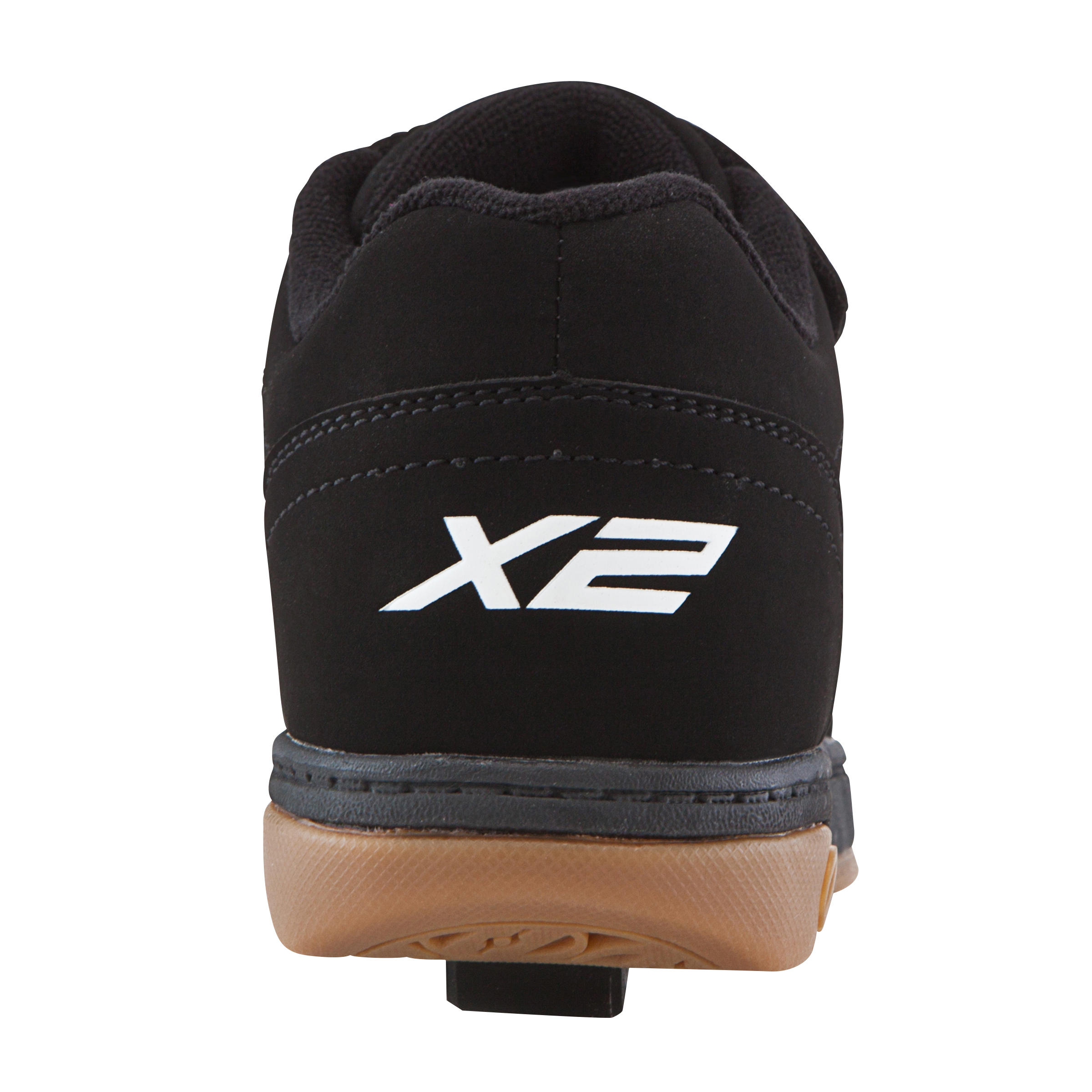 Dual Up Boy Roller Shoes - Black Gum 3/8