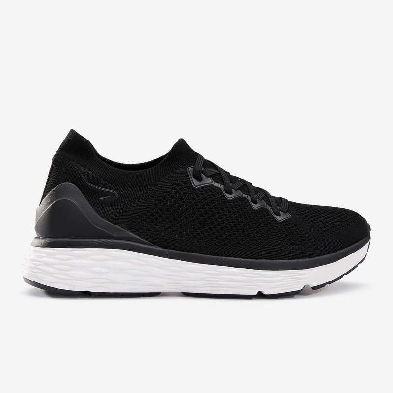 KALENJI COMFORT KNIT SHOES BLACK Decathlon