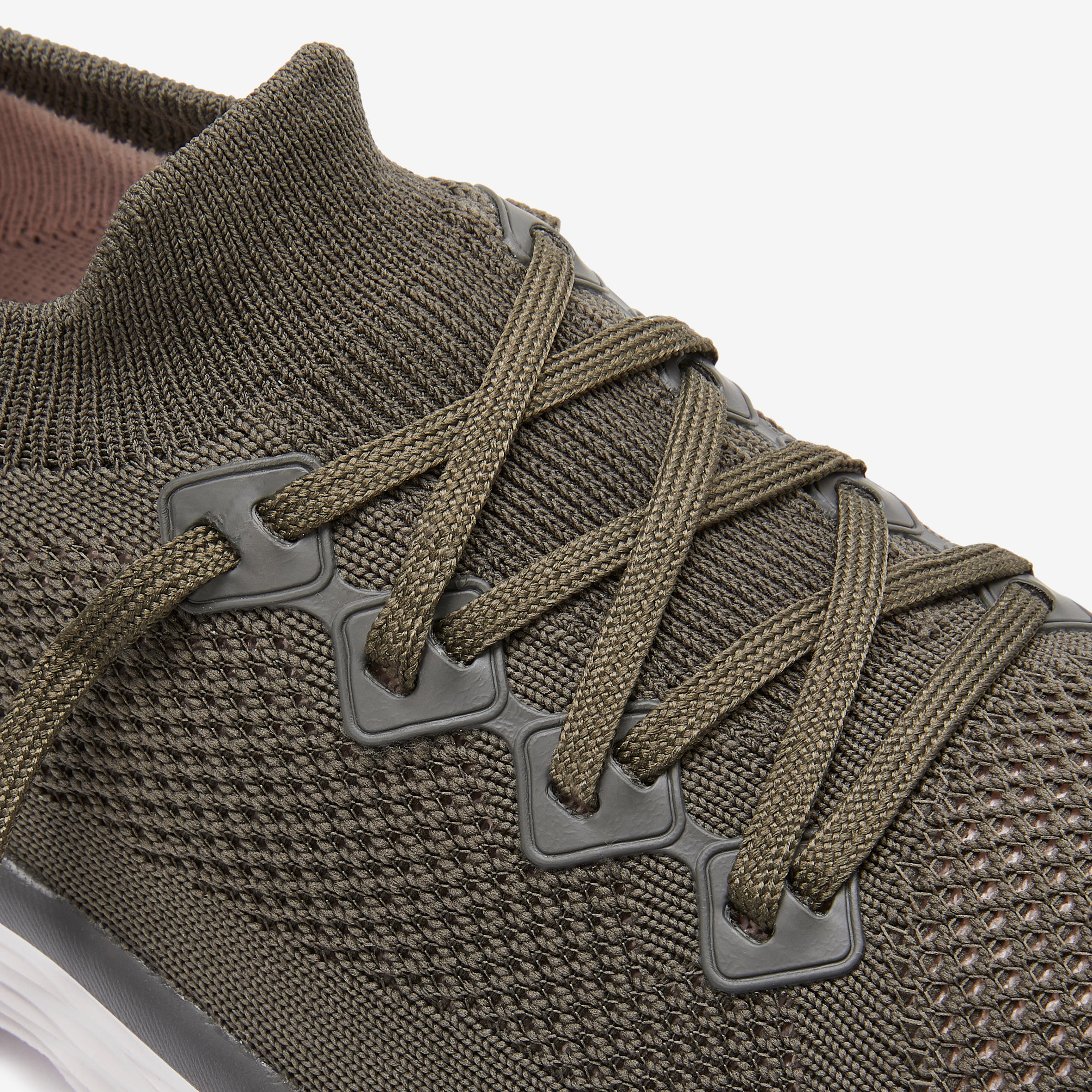 Confort Knit Running Shoes - Khaki 7/7