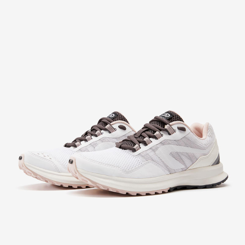 KALENJI RUN ACTIVE GRIP WOMEN'S RUNNING SHOES WHITE Decathlon