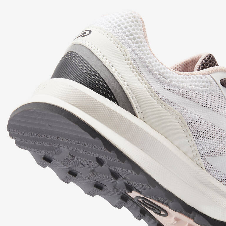 Women's Active Grip Running Shoes - White/Pink