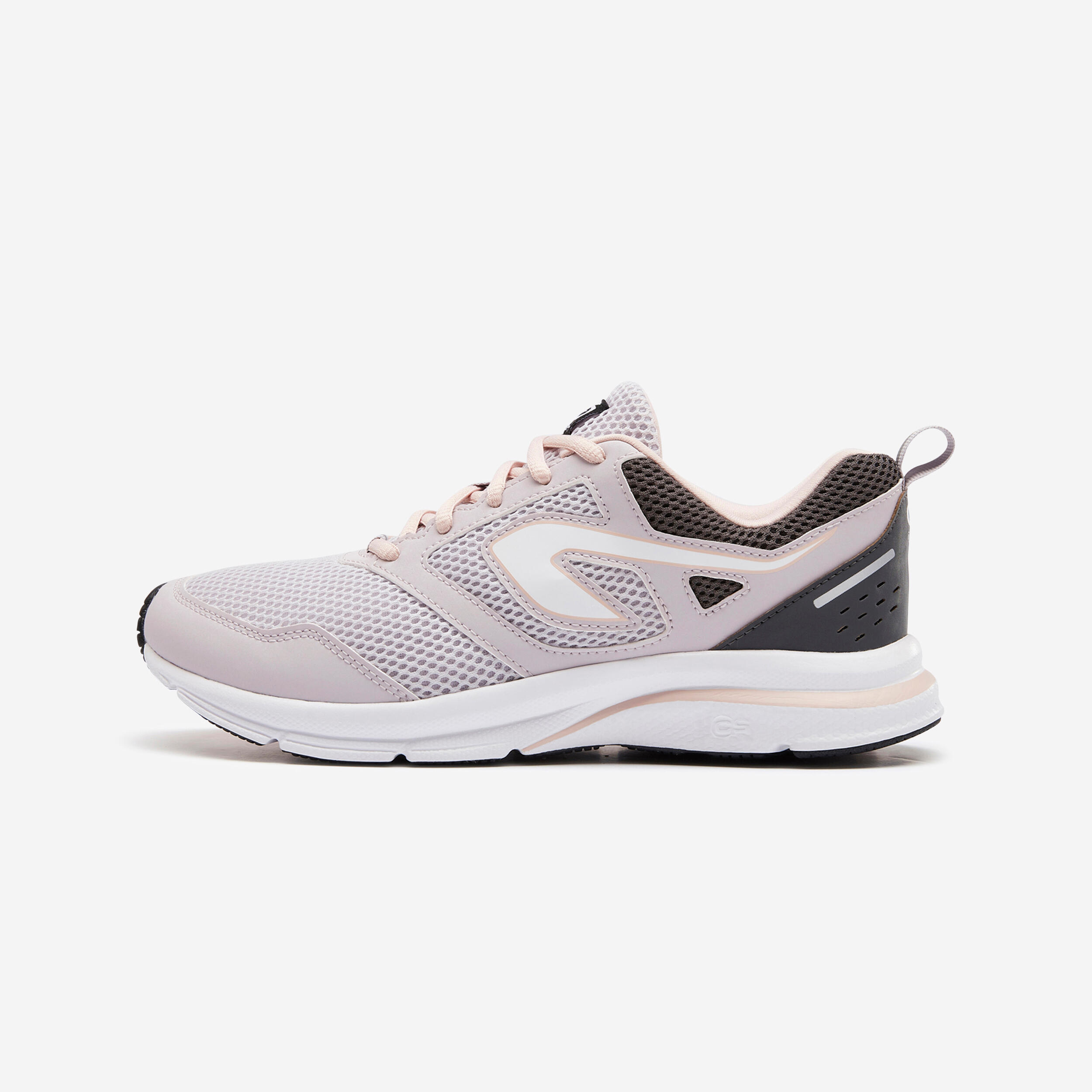 womens grey athletic shoes