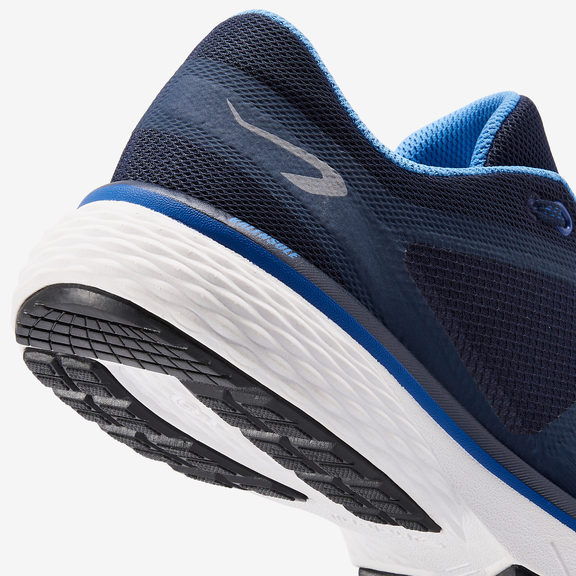 KALENJI RUN SUPPORT CONTROL WOMEN'S RUNNING SHOES NAVY