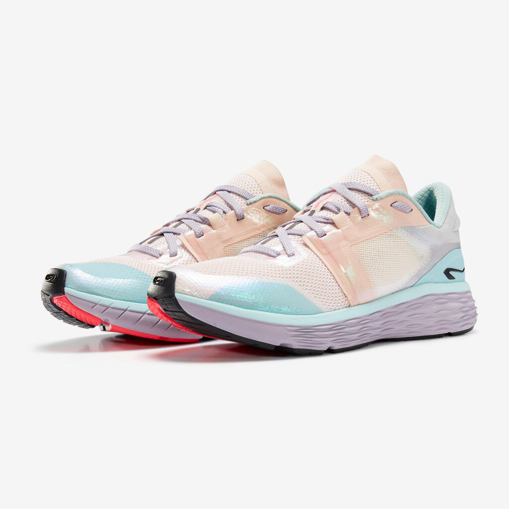 Women Running Shoes Kalenji Run Comfort W - Mauve