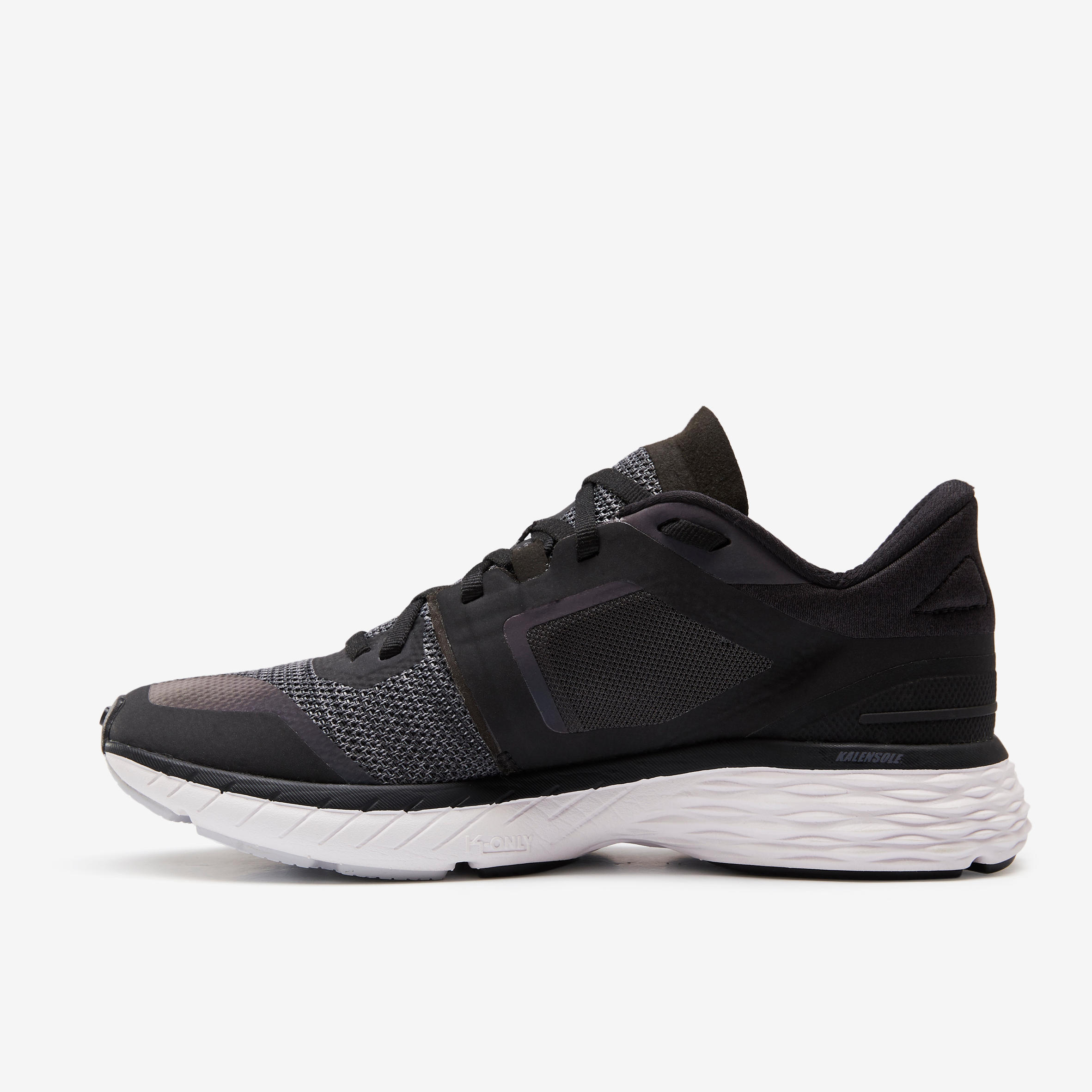 Women's Running Shoes - Run Comfort Dark Grey - Carbon grey - Kalenji ...
