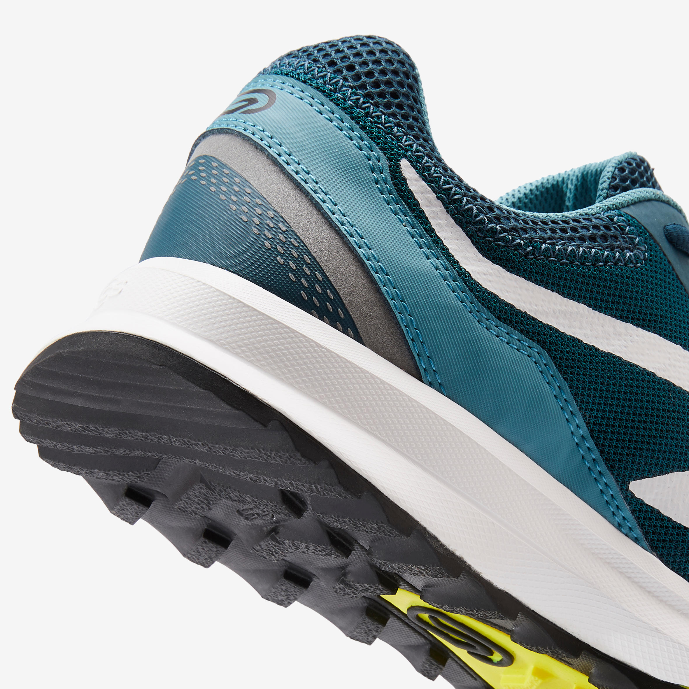 Men s Running Shoes Run Active Blue Dark petrol blue Kalenji