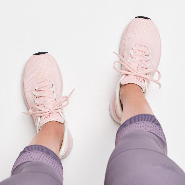 WOMEN'S SUPPORT JOGGING SHOES - PINK