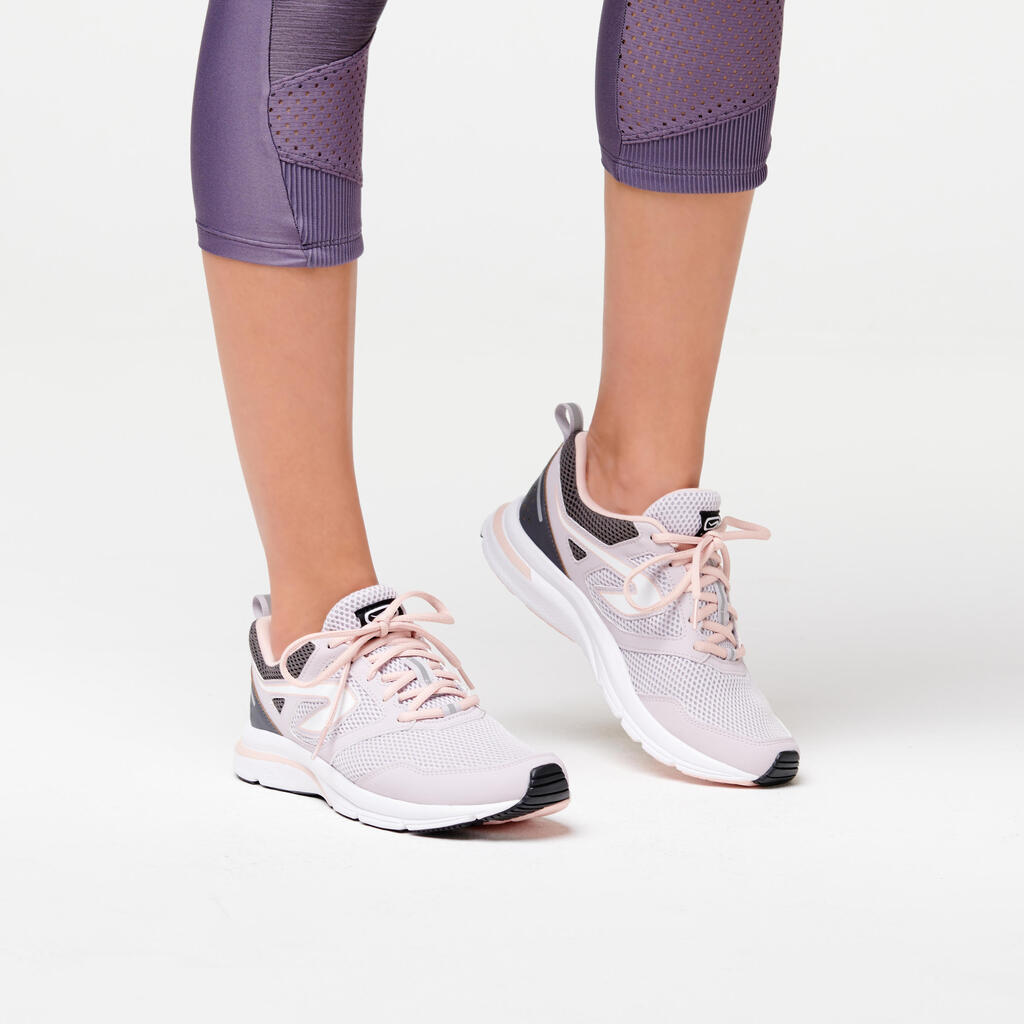Sieviešu skriešanas apavi “Kalenji Run Active”, melni/rozā