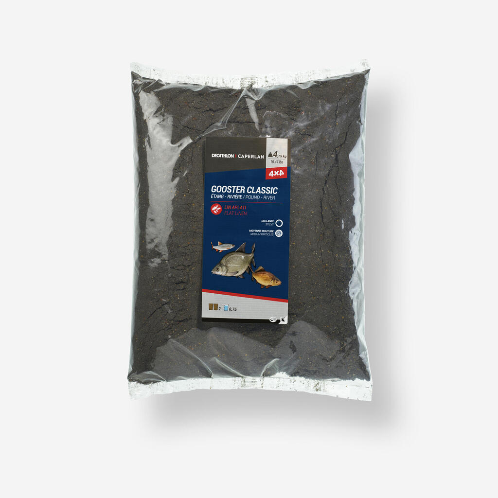 Črna vaba za vse ribe GOOSTER ALL FISH (4,75 kg)