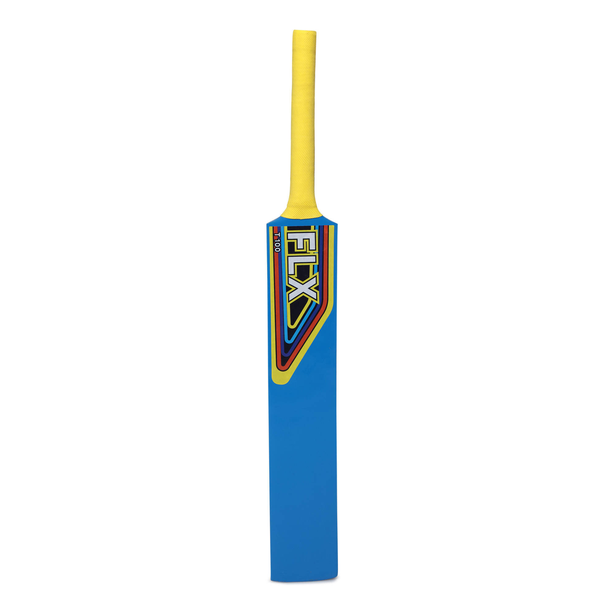 T100 SIZES 0, 1, 2, 3,  POPLAR CRICKET BAT BLUE -  2