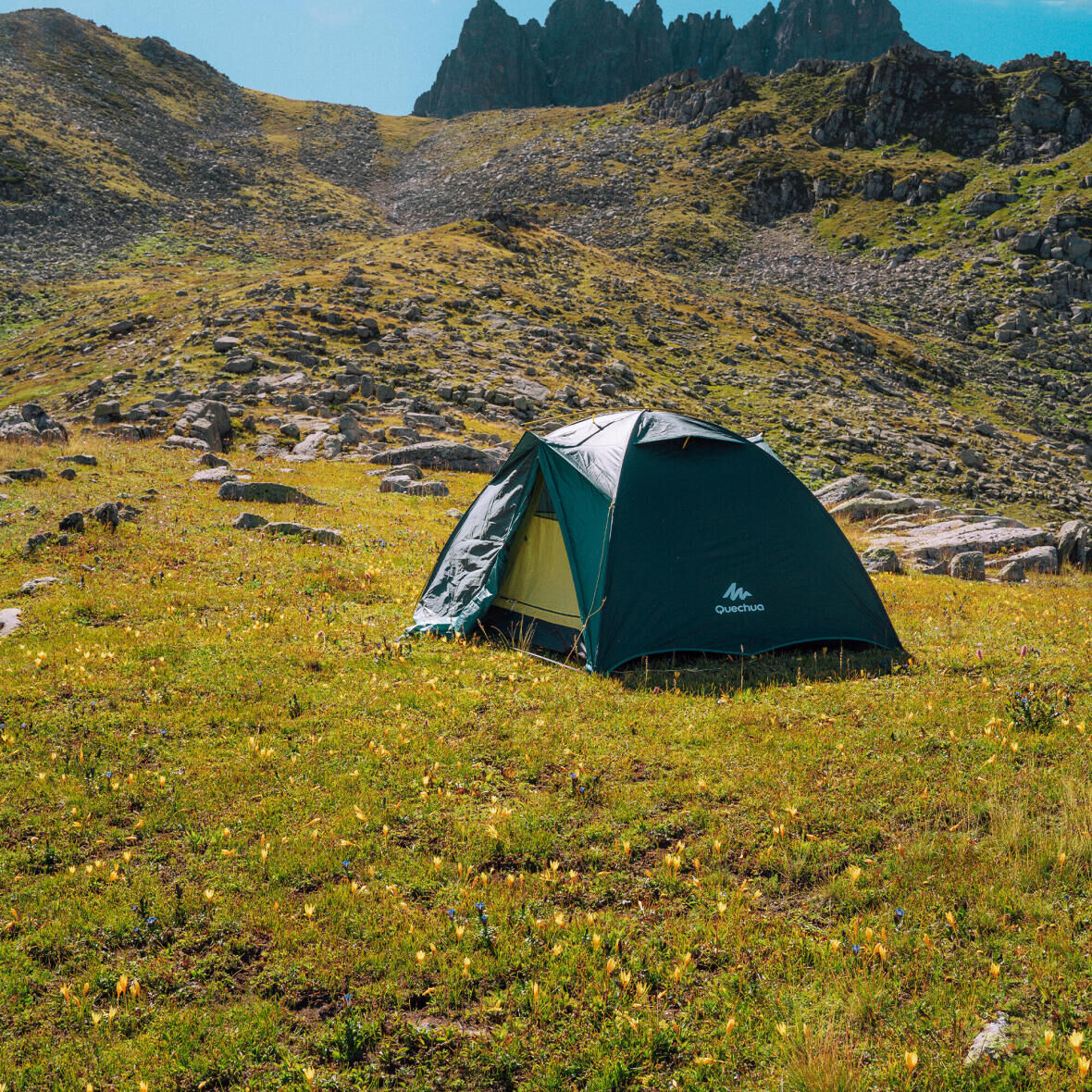 Tente de trek Quick Hiker 3 personnes QUECHUA