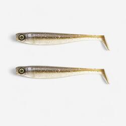 LEURRE SOUPLE BROCHET PÊCHE AUX LEURRES ROGEN 160 SMELT X2