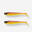 LEURRE SOUPLE BROCHET SHAD ROGEN 120 ORANGE X2