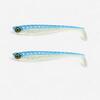 LEURRE SOUPLE BROCHET SHAD ROGEN 120 BLEU X2