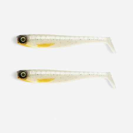 ROGEN SOFT SHAD PIKE LURE 120 WHITE X2