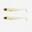 LEURRE SOUPLE BROCHET SHAD ROGEN 120 BLANC X2