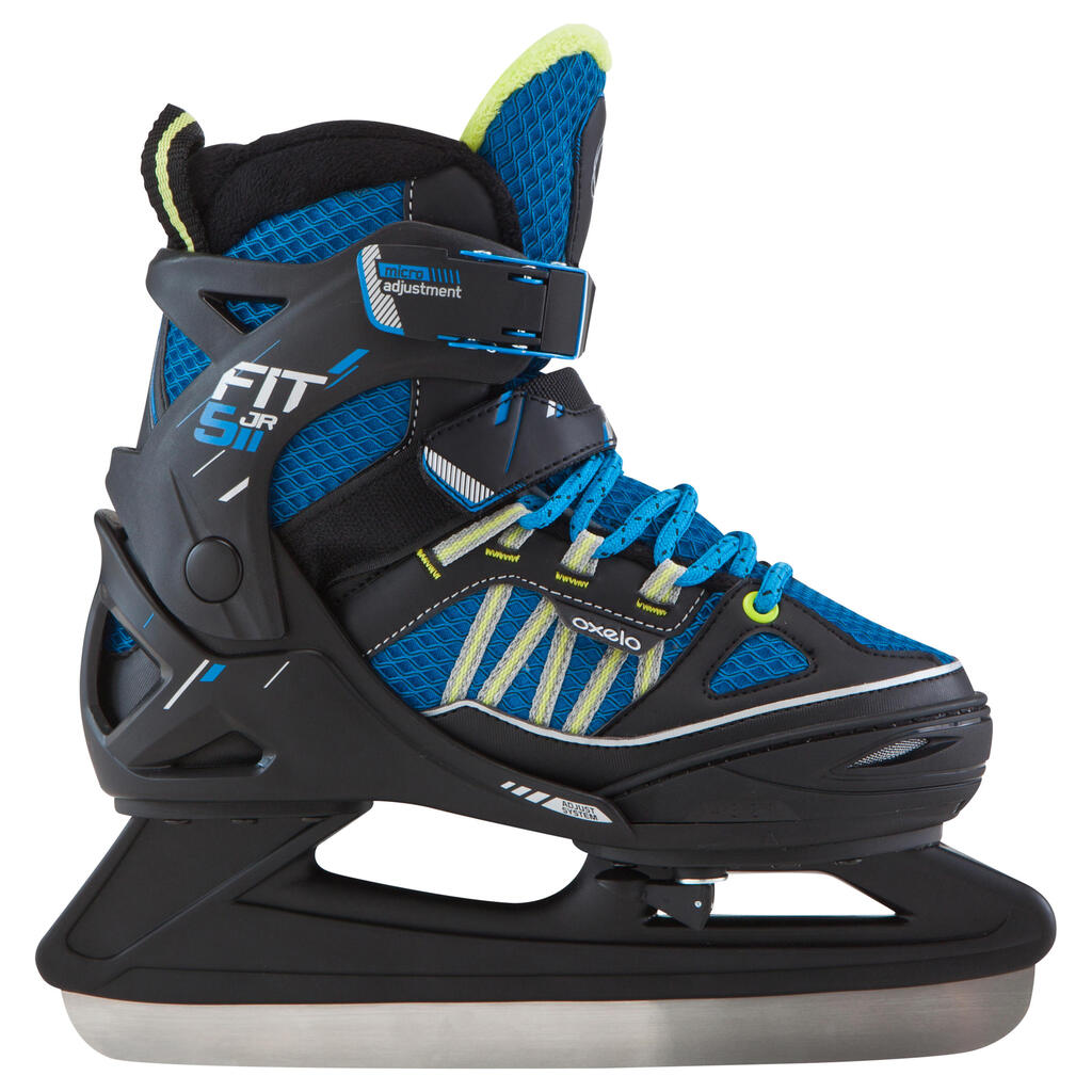 Schlittschuhe Fit 5 Boy Kinder blau