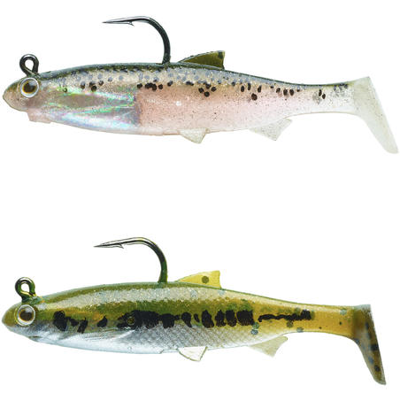 LURE FISHING SHAD SOFT LURE ROACH RTC 60 TROUT/MINNOW