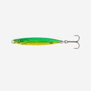 Cucchiaino casting jig pesca artificiali BIASTOS FW 10 g verde-arancione