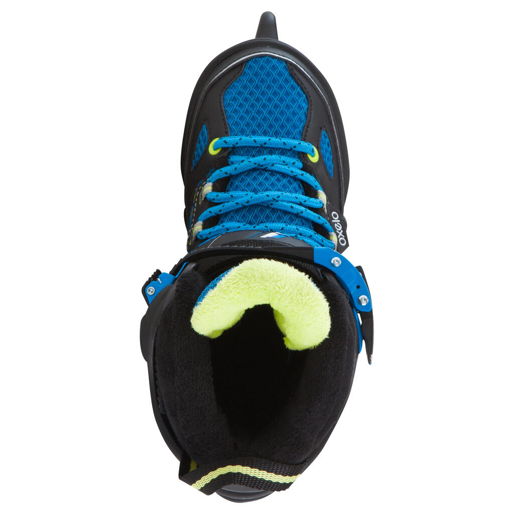 Schlittschuhe Fit 5 Boy Kinder blau