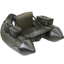 FLOAT TUBE PARA PESCA COM AMOSTRAS FLTB-5 CAQUI/PRETO