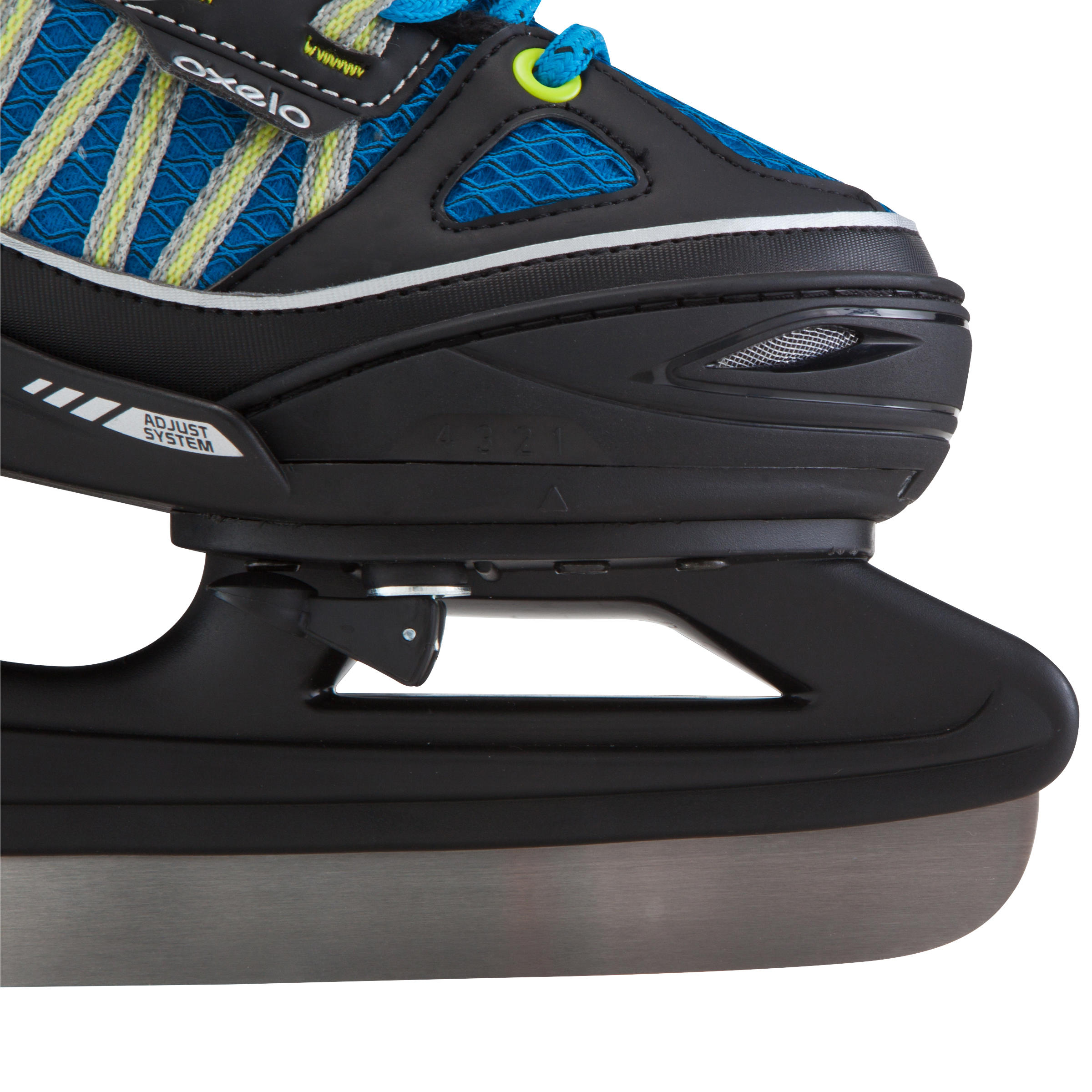 Fit 5 Boy Kids' Ice Skates - Blue 11/13