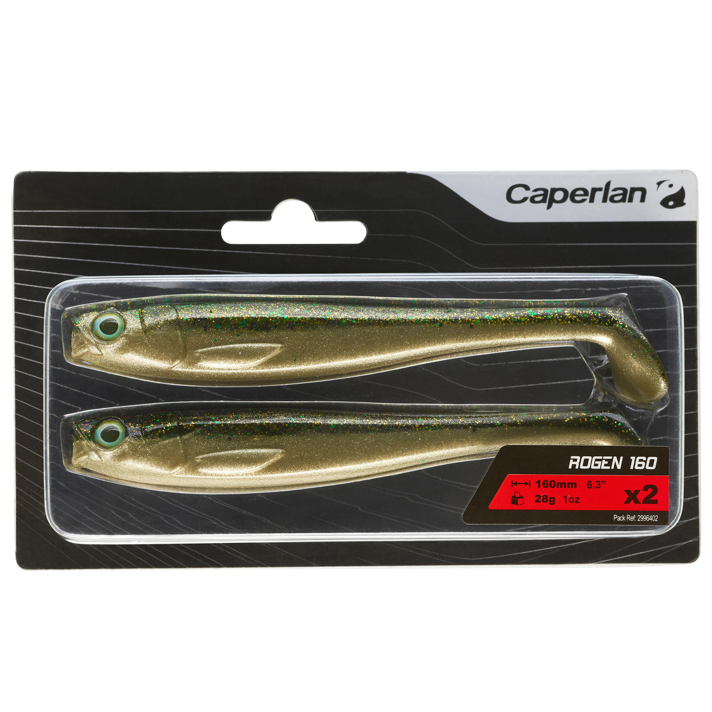 SOFT LURE PIKE LURE FISHING ROGEN 160 GREENSHINER X2 3/3