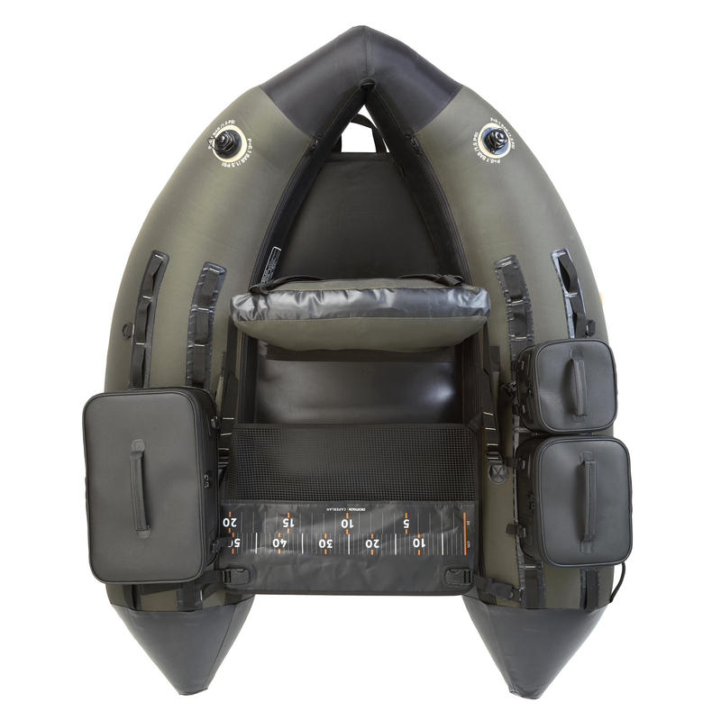 LURE FISHING FLOAT TUBE FLTB5 KHAKI / BLACK Decathlon