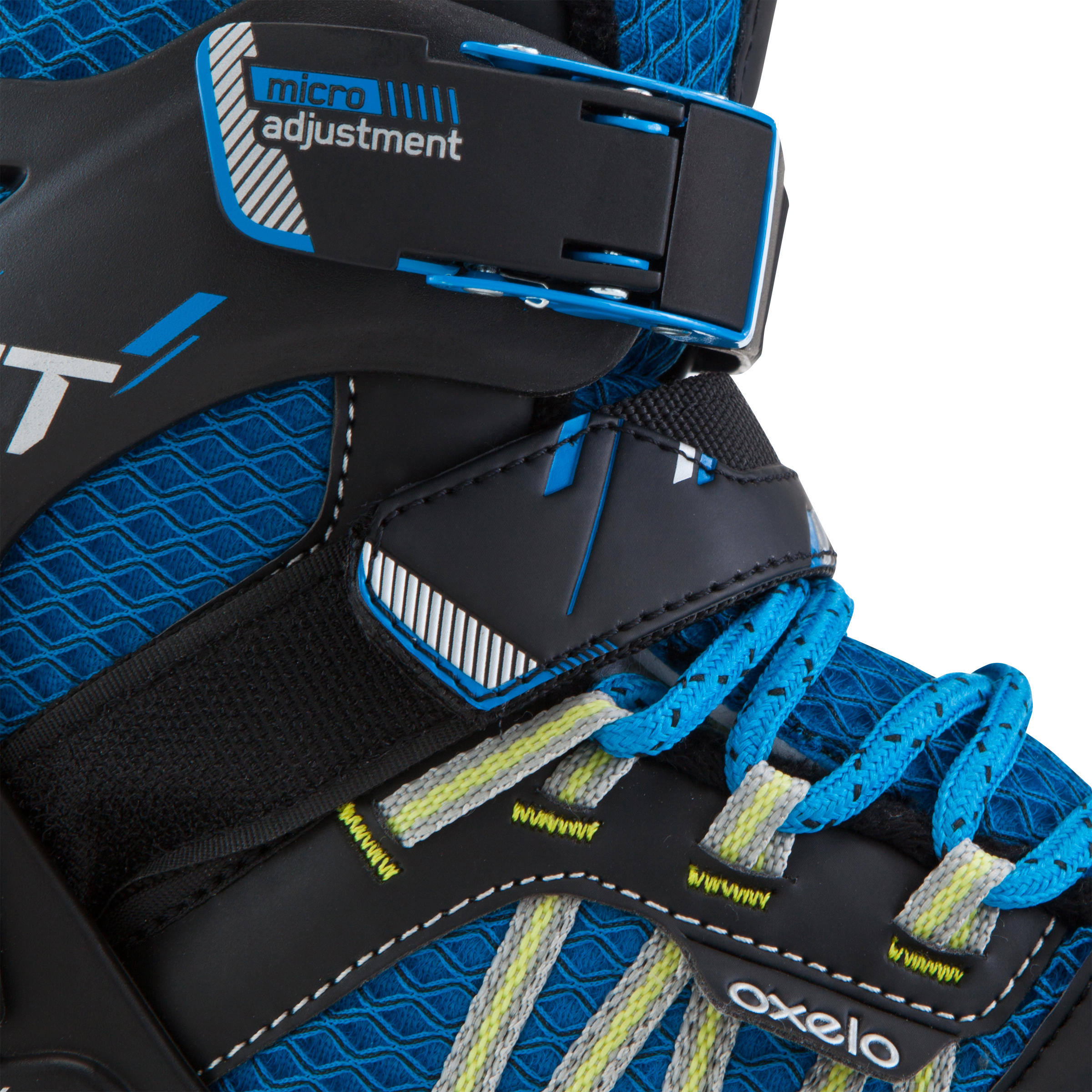Fit 5 Boy Kids' Ice Skates - Blue 10/13