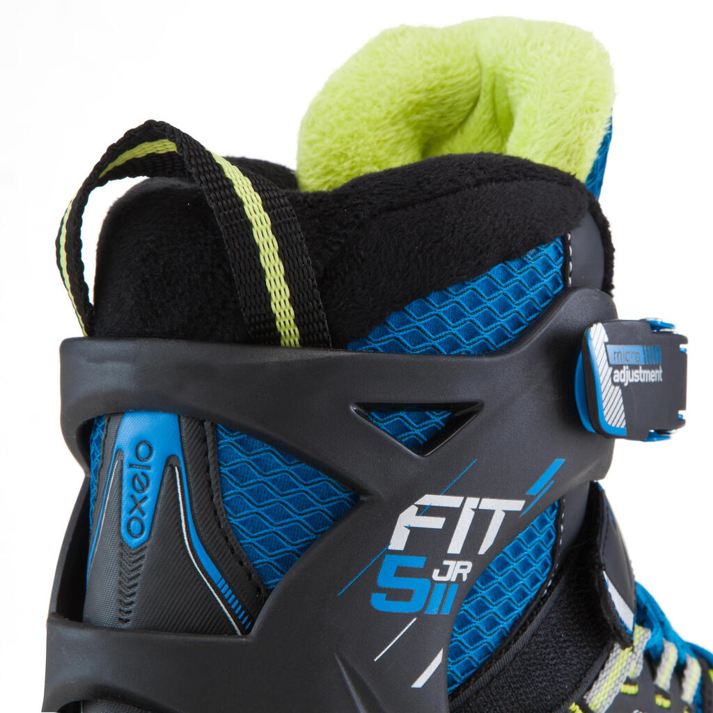 Schlittschuhe Fit 5 Boy Kinder blau