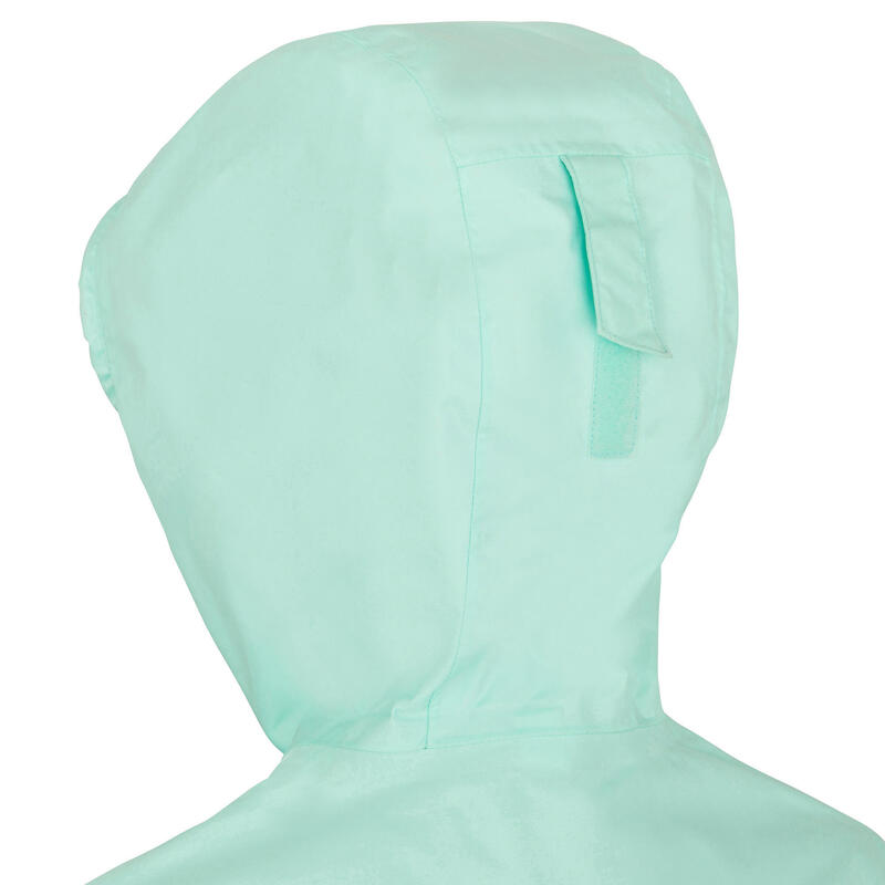 Veste imperméable de voile - veste de pluie SAILING 100 Enfant Navy menthe