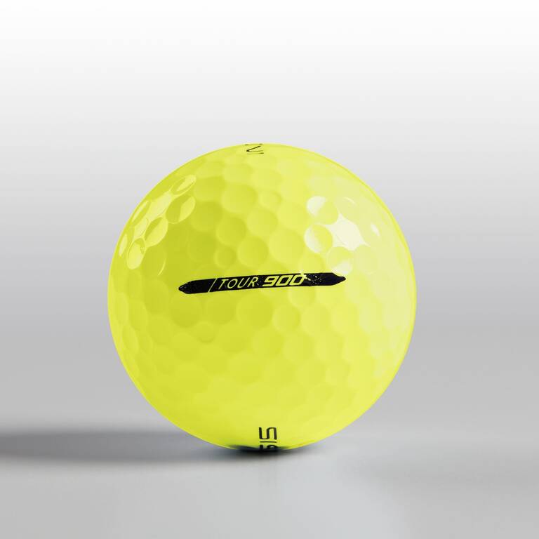 GOLF BALLS x12 - INESIS TOUR 900 YELLOW