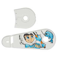 Bike Chain Guard 16'' Inuit - White