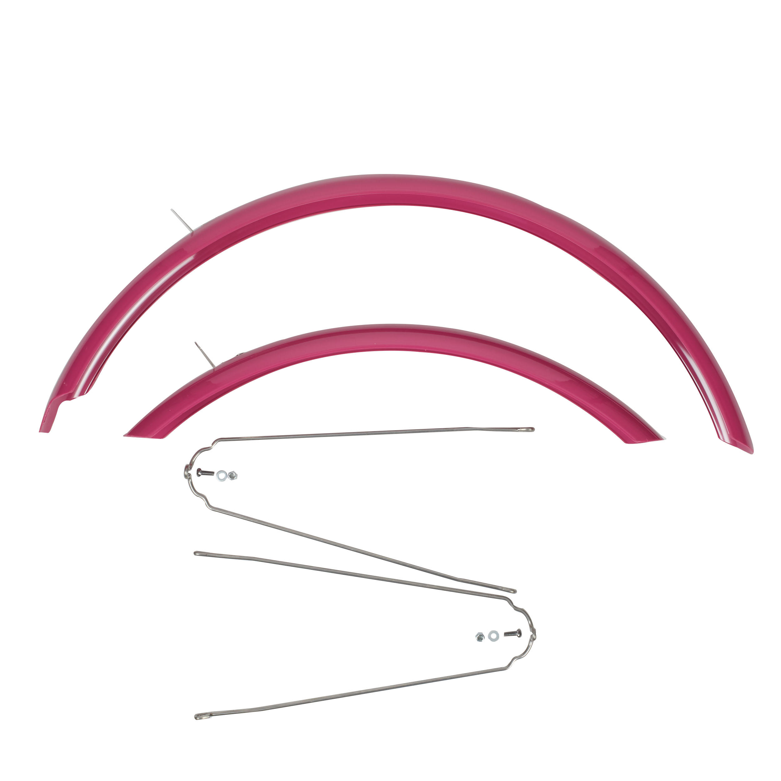 Mudguards Pair 24" Bike - Pink 2/4