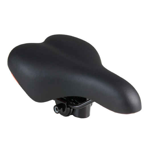 
      24-Inch Bike Saddle - Black/Pink
  