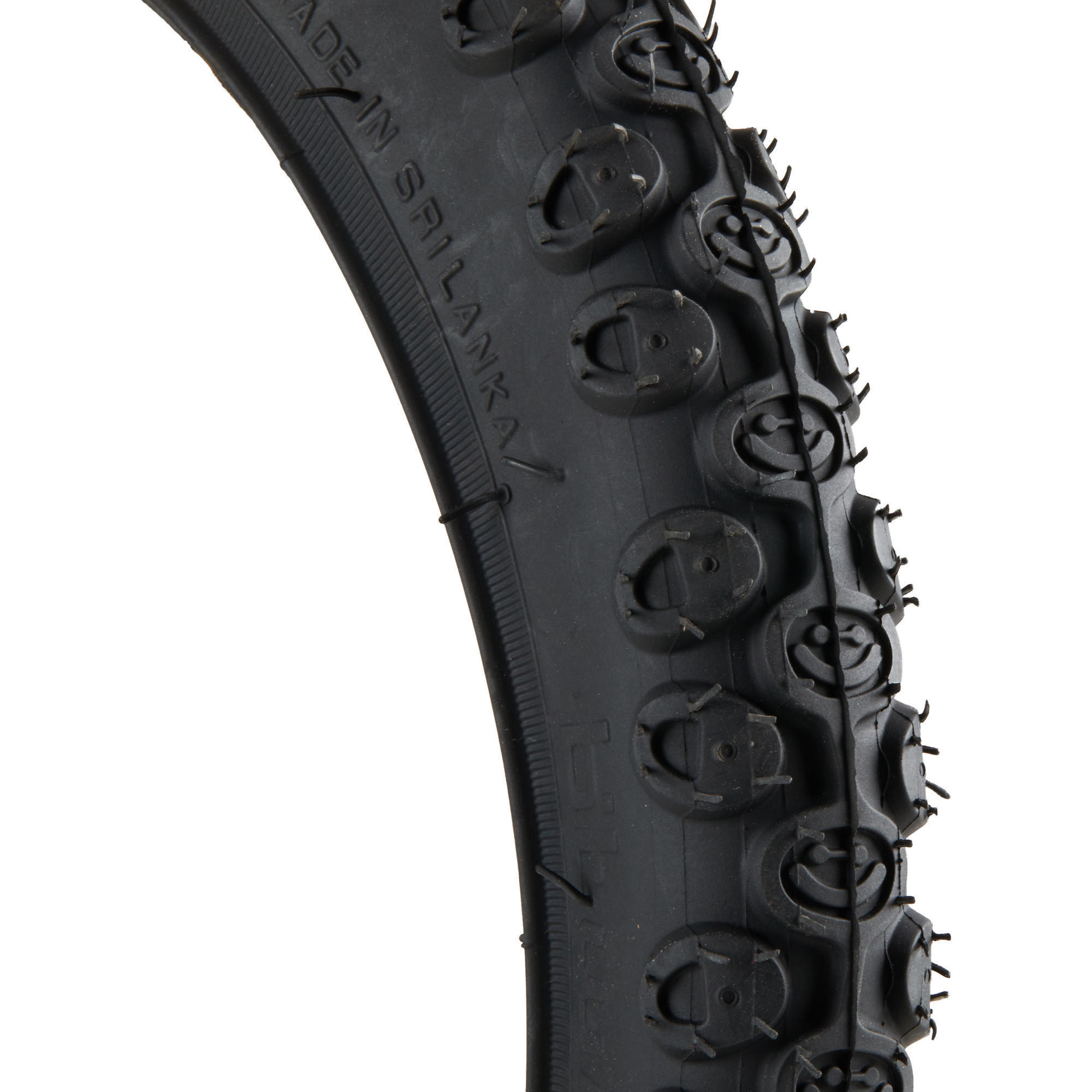 BTWIN Buitenband voor kinderfiets draadband 14X1.75 / ETRTO 47-254 zwart |  Decathlon