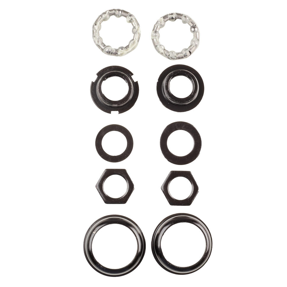 Pédalier BMX Haro Lineage 3 Pièces - Longueur 175mm, Broche 19mm - Chrome - Neuf Old Stock