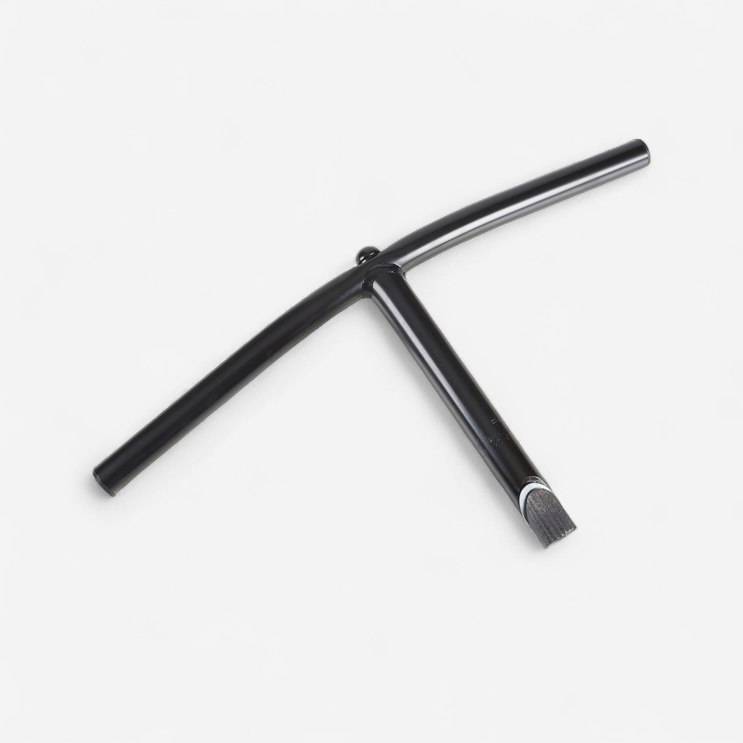 Cintre potence plongeur 1 pouce diamètre 22 mm longueur 385 mm noir - BTWIN