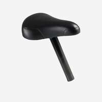 Saddle + Seat Post Balance Bike RUNRIDE - Black