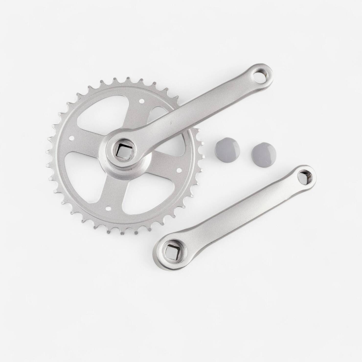 Single Chainwheel 36 Tooth w/ 140 mm Cranks