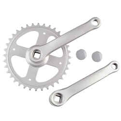 Single Chainwheel 36 Tooth w/ 140 mm Cranks