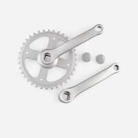 Pedaleiro monoprato 36 dentes com cranques de 140 mm