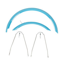 Mudguard Pair 16" Bike - Blue