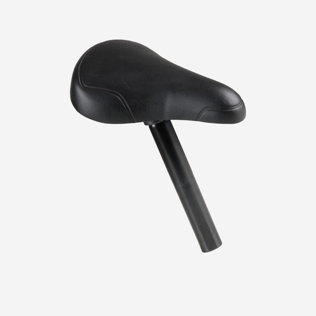 Saddle 14" Bike  26 mm Seat Post - Black