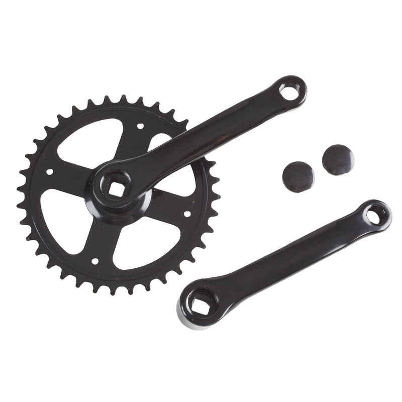 Single Chainwheel 36 Tooth w/ 140 mm Cranks