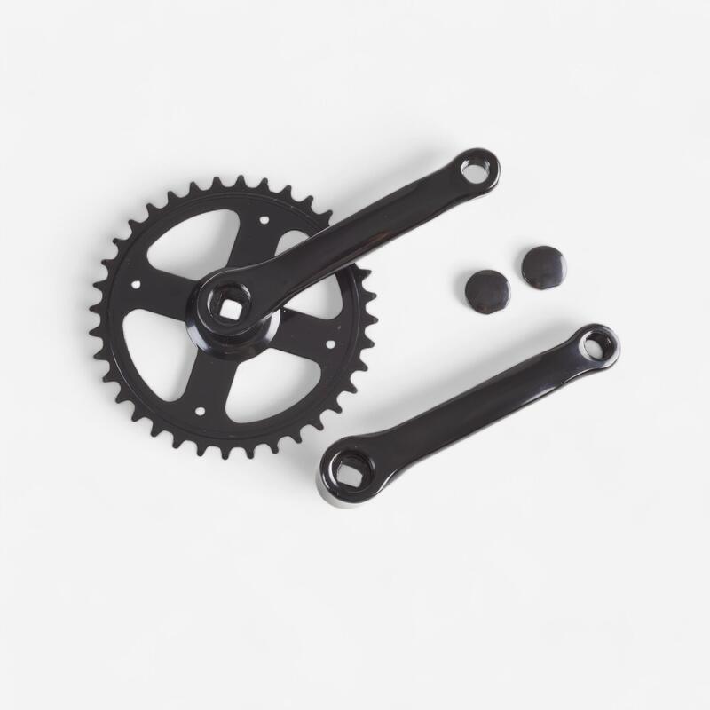 Mechanizm korbowy jednoblatowy 36 zębów z korbami 140 mm